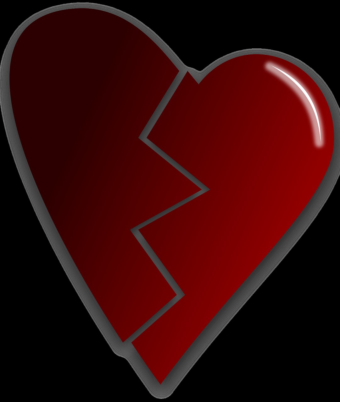 broken