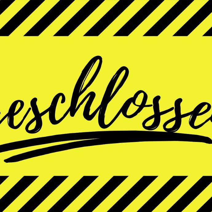 geschlossen