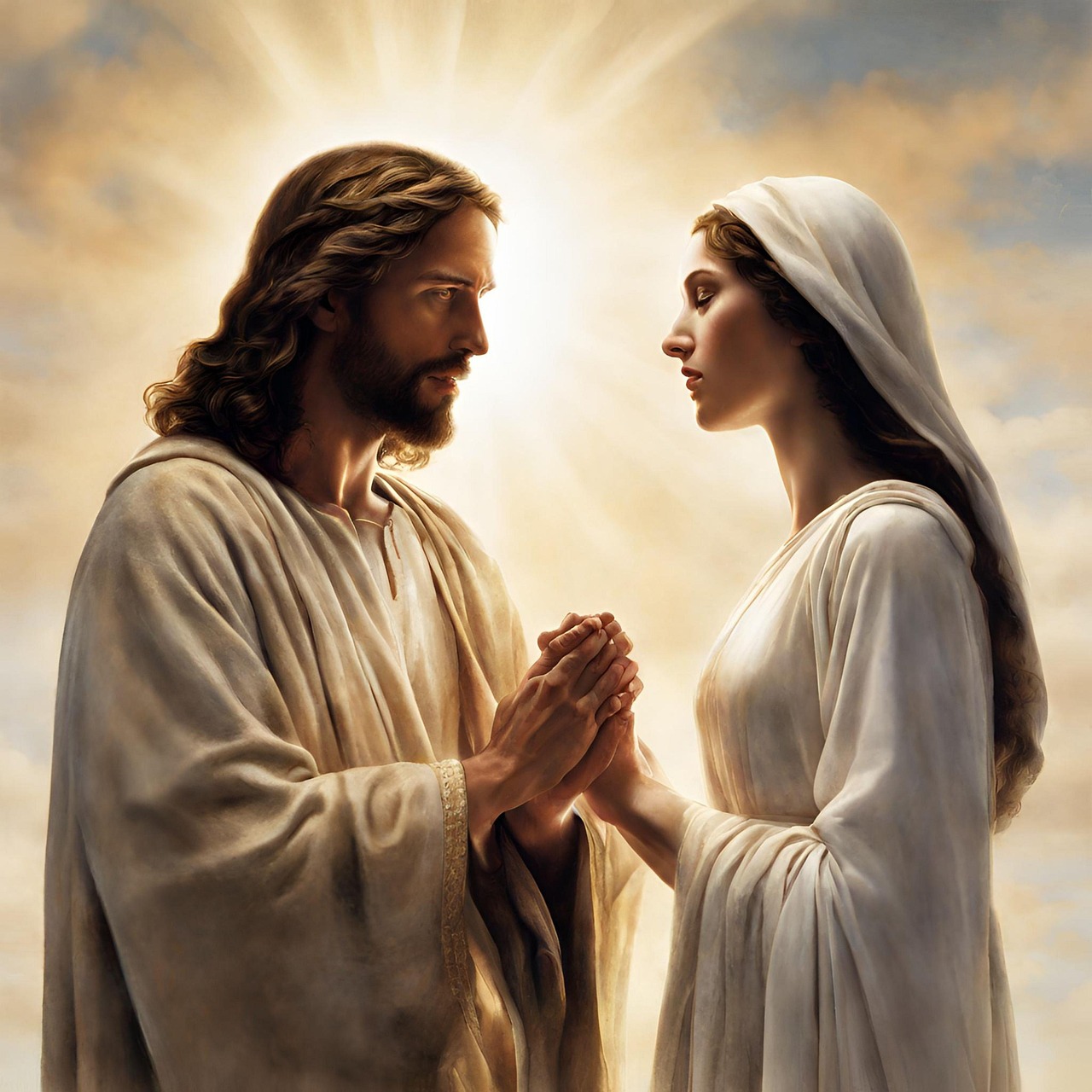 Jesusmit Maria-Magdalena