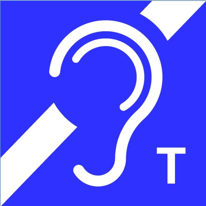 Piktogramm induktive Höranlage